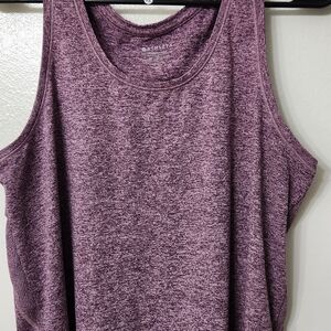 Athleta Heathered Purple Tank Top